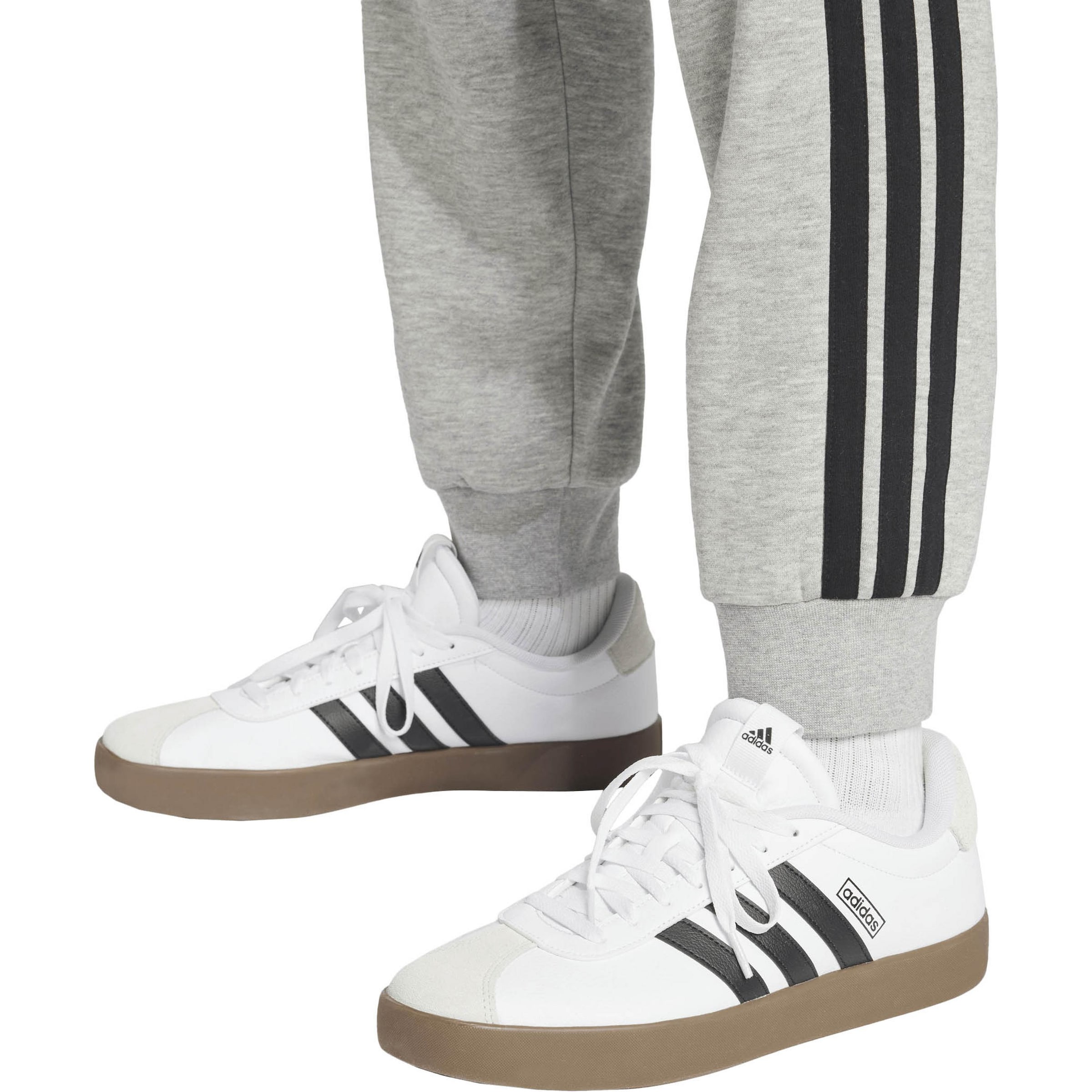 ADIDAS SPORTSWEAR Zúžený strih Športové nohavice - Sivá