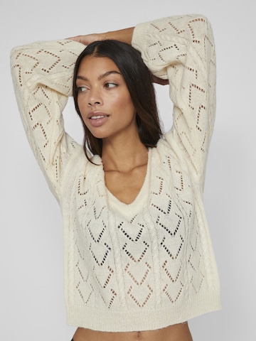 VILA Pullover 'Sela' in Beige