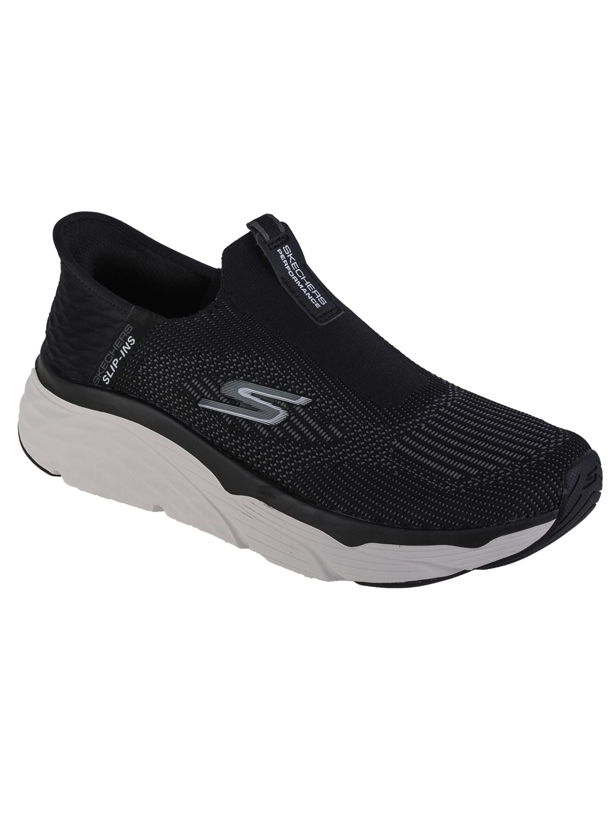 SKECHERS Slip-on 'Max Cushioning - Advantageous' in Black: front