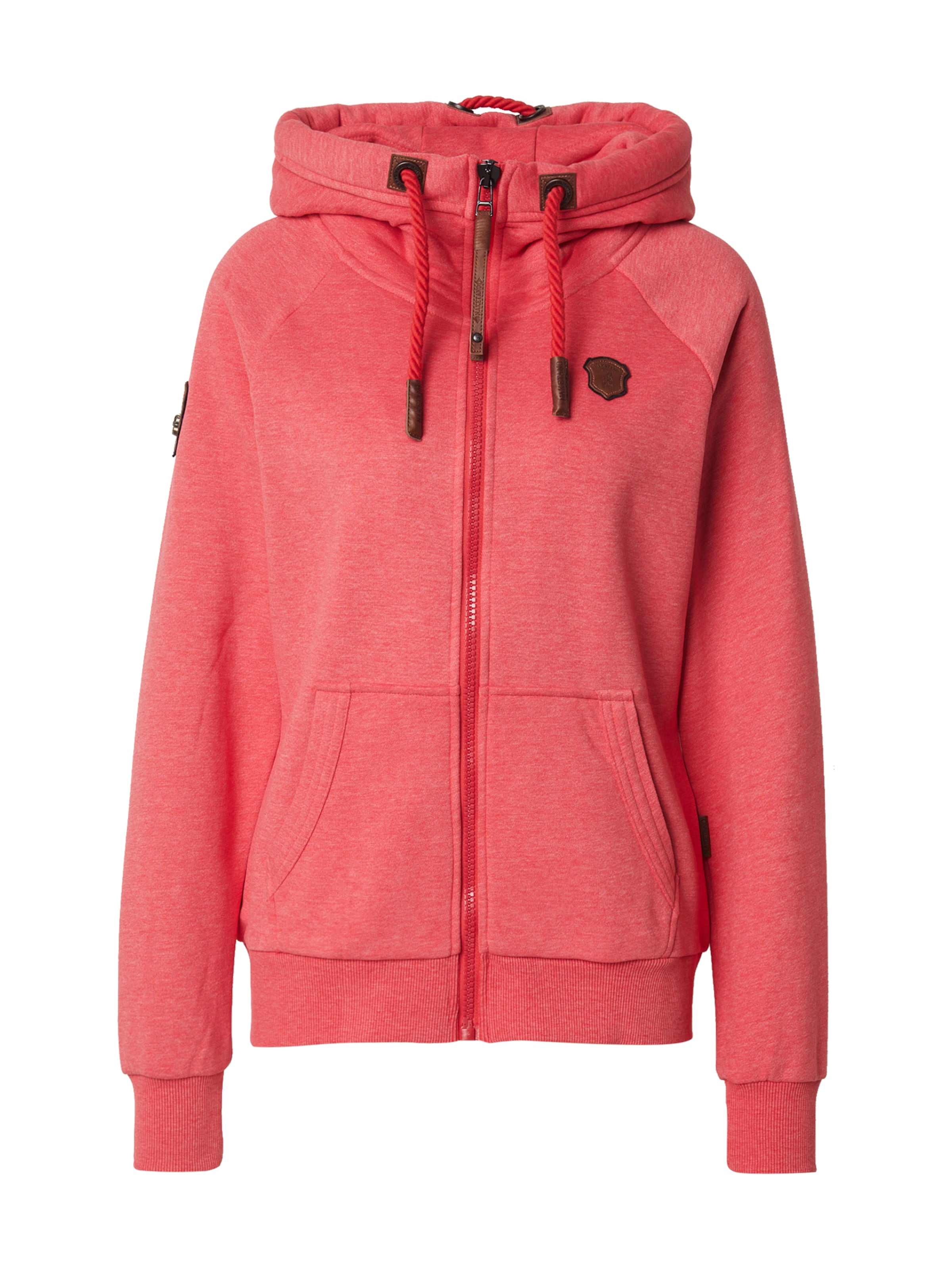 naketano Sweat jacket in Red: front