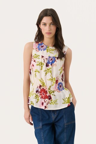 Part Two Bluse in Beige: Vorderseite