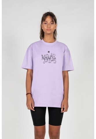 MJ Gonzales T-Shirt 'Classic V.1 x Heavy' in Lila: Vorderseite