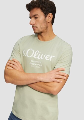s.Oliver Shirt in Beige