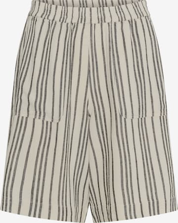 Wide leg Pantaloni 'Milia' de la Kaffe pe negru: față