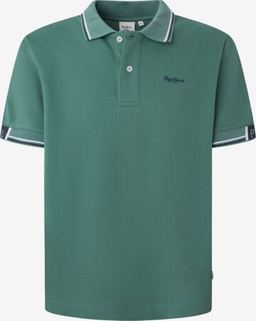 Pepe Jeans - Camisa 'HARLEY' em verde: frente