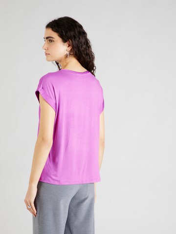 VILA Shirt 'ELLETTE' in Purple