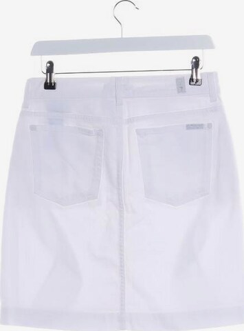 7 for all mankind Skirt in S in White