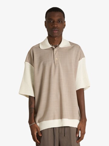 DARK LABEL Shirt in Beige: voorkant