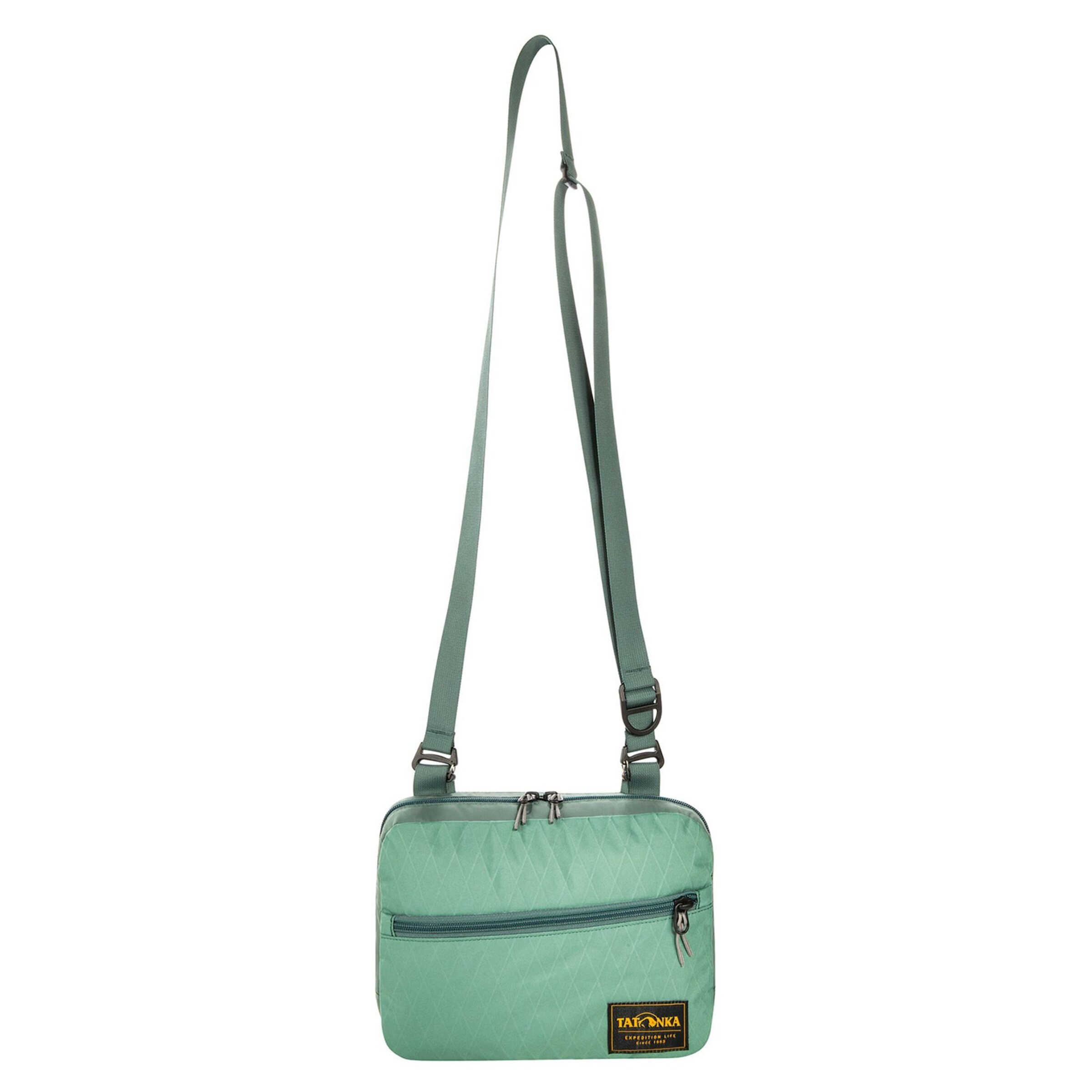 TATONKA Umhängetasche in Grün: Vorderseite