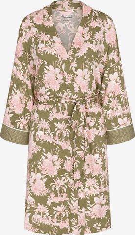 TRIUMPH Badjas kort ' Red Label Aura Spotlight ' in Groen: voorkant