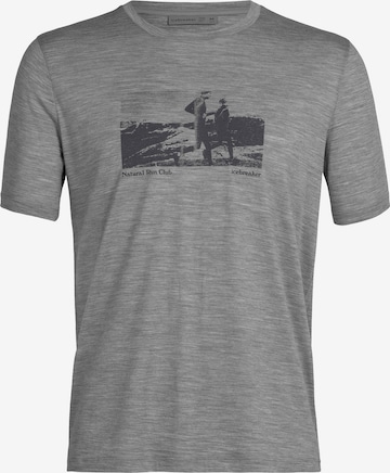 ICEBREAKER T-Shirt 'Tech Lite II' in Grau: predná strana