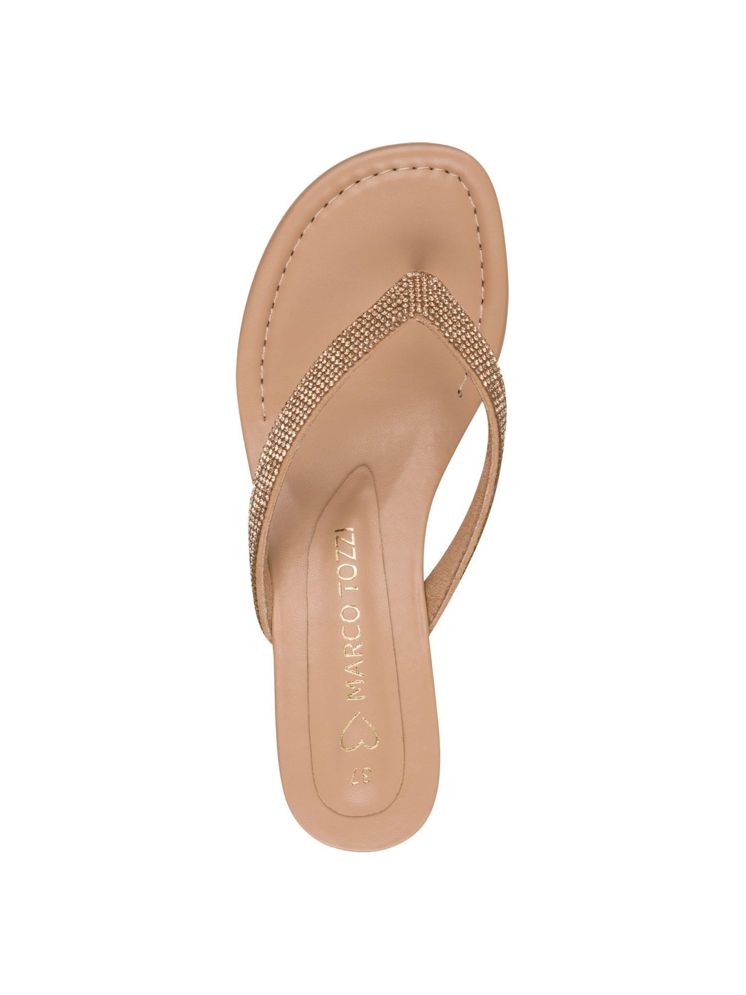 Tongs MARCO TOZZI en beige