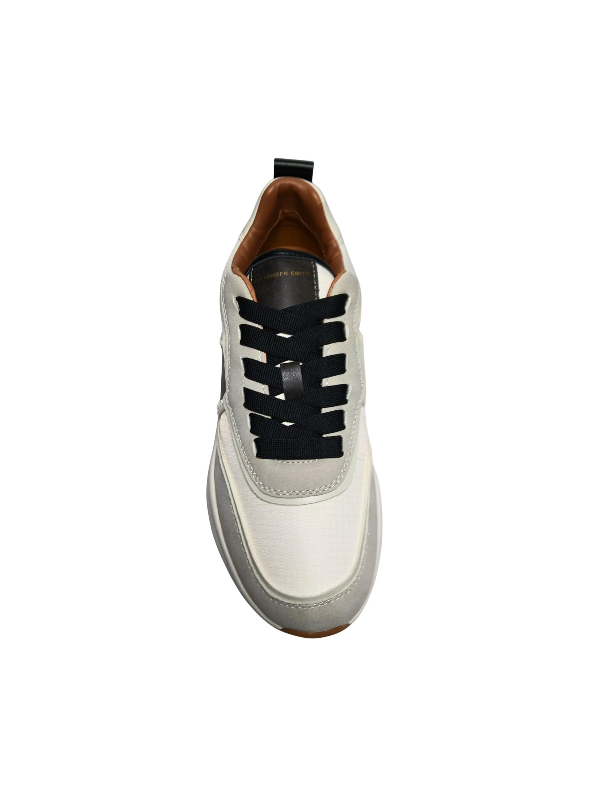 Alexander Smith Platform trainers in White