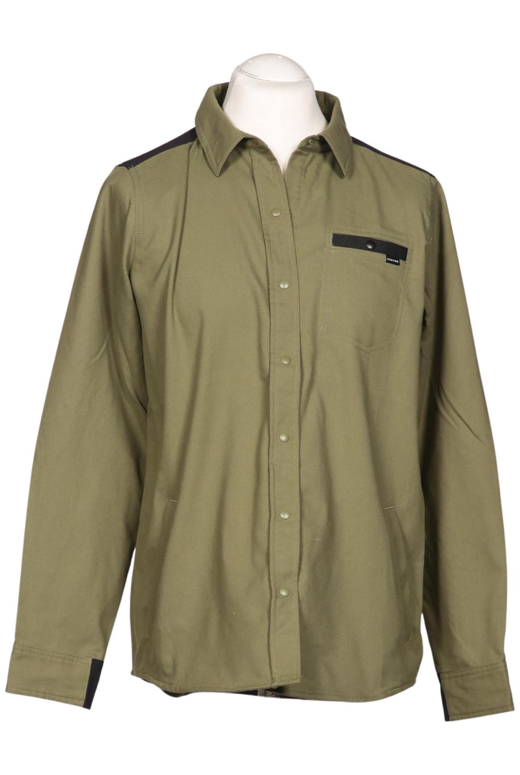 BURTON Hemd L in Grün: Vorderseite