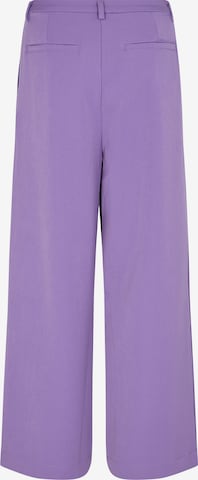 minimum Lużny krój Spodnie w kolorze fioletowy