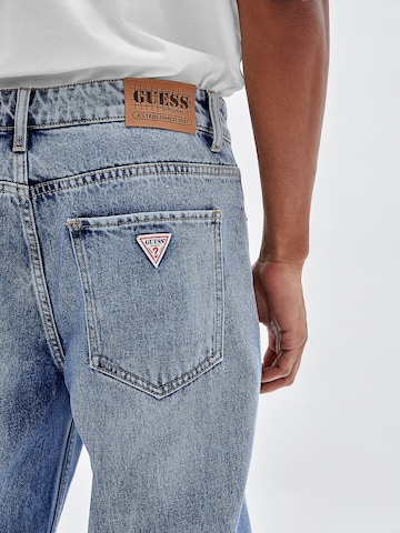 GUESS Loosefit Jeans 'Go Kit Straight' in Blauw