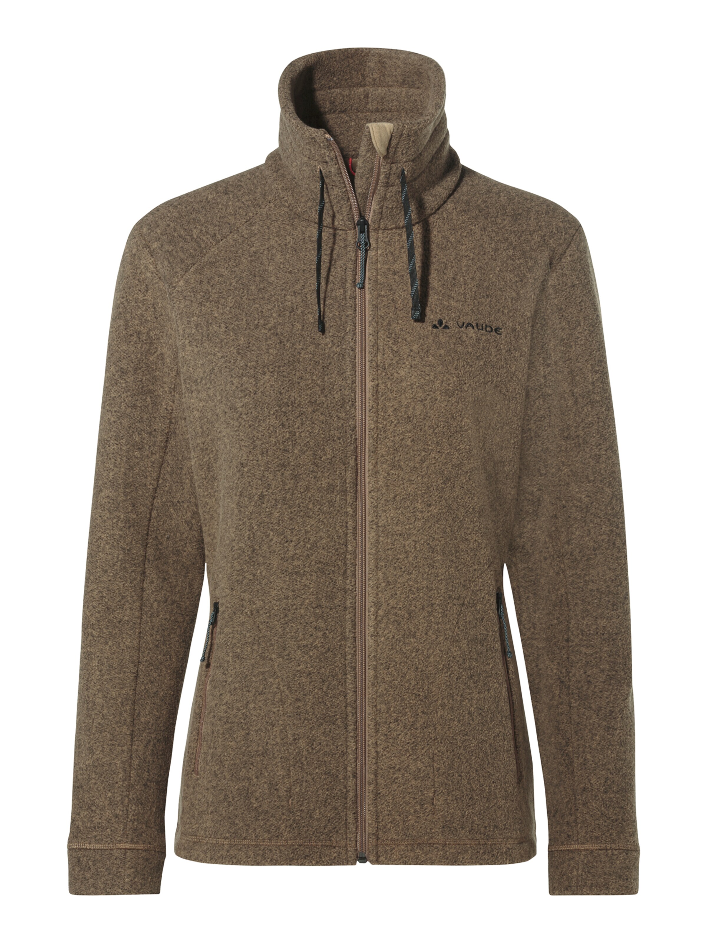 VAUDE Sports jacket 'Skomer' in Beige: front