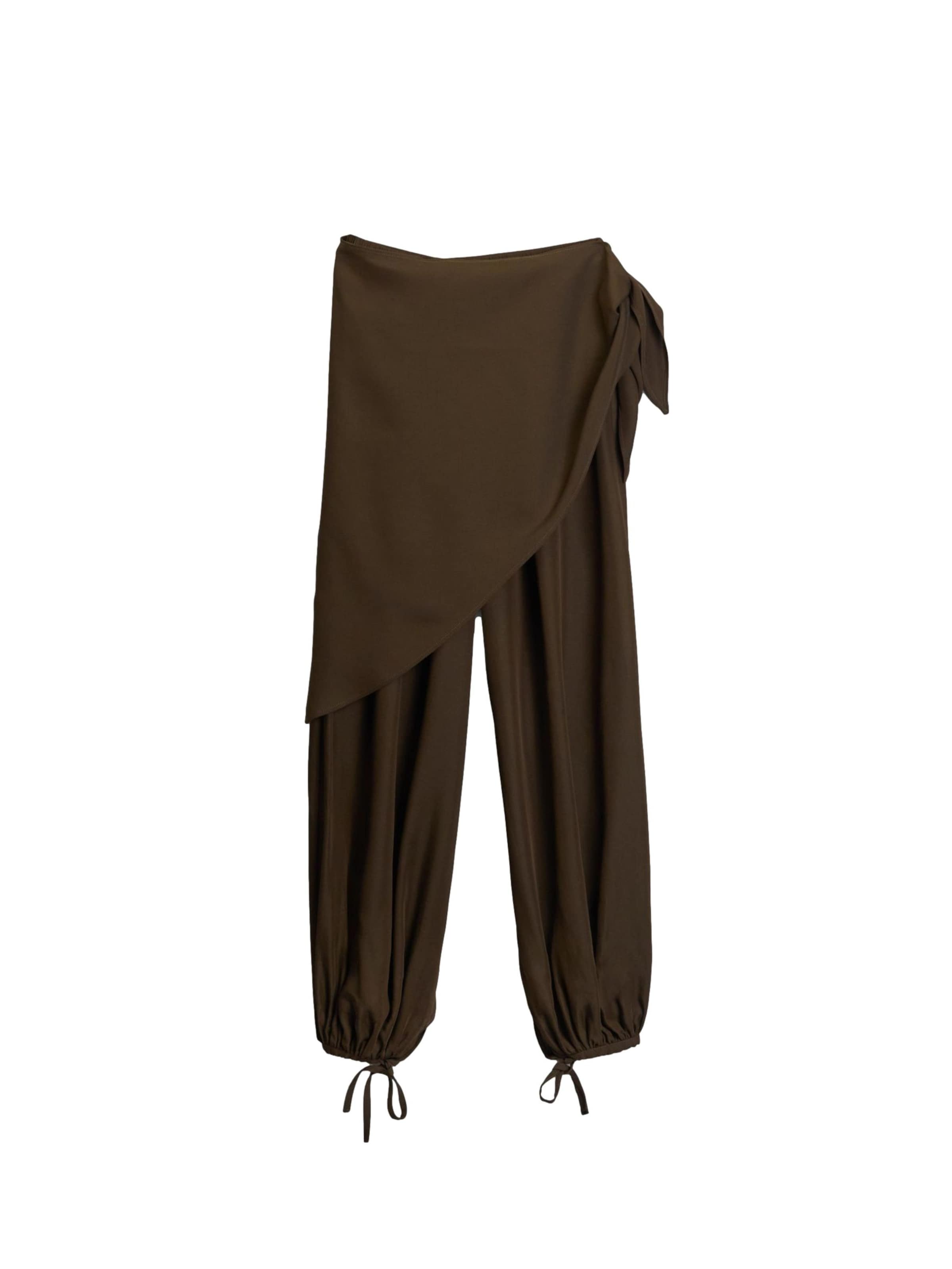 Bhoem Wide leg Pants in Green: front