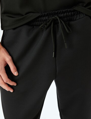 Koton Tapered Pants in Black