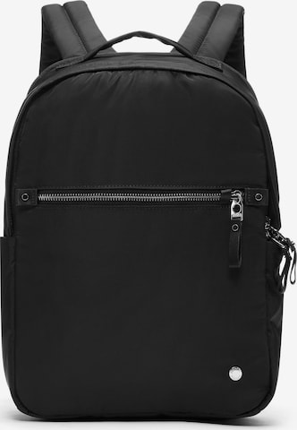 Sac à dos Pacsafe en noir : devant