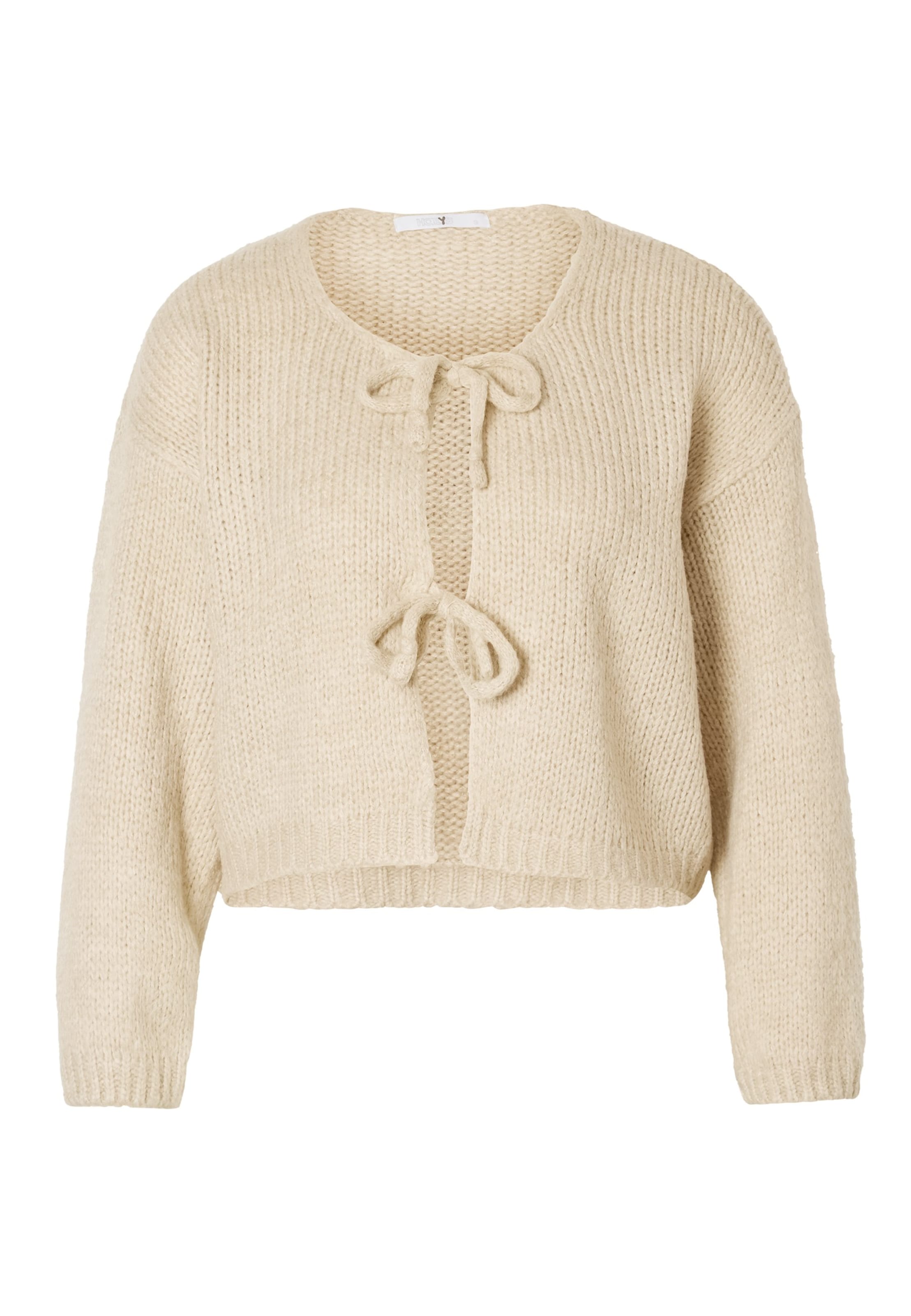 Hailys Strickjacke 'Ch44arlie' in XS in beige, Produktansicht