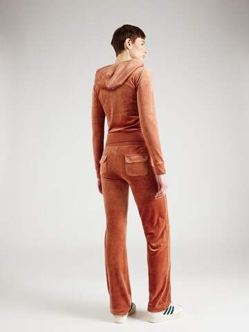 Juicy Couture - Acampanado Pantalón 'DEL RAY' en marrón