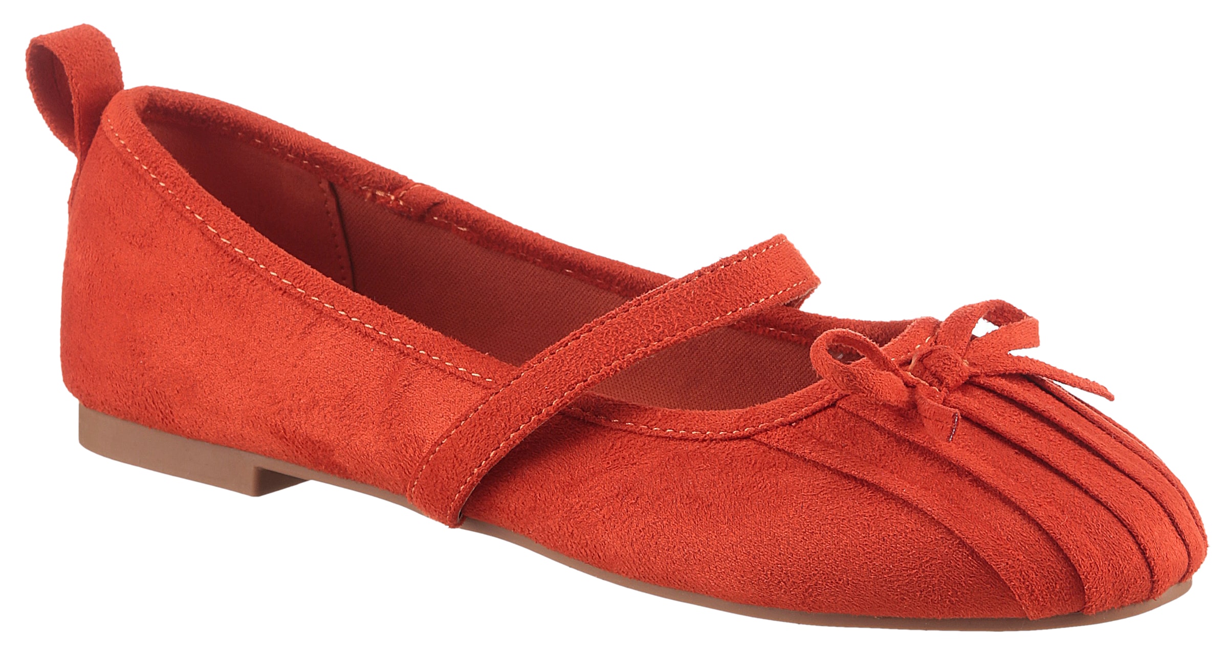 Aniston Ballerina in Rot: Vorderseite