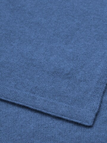 FALKE Scarf 'Pure Cashmere' in Blue: front