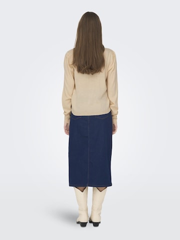 JDY Pullover 'LAURA' in Beige
