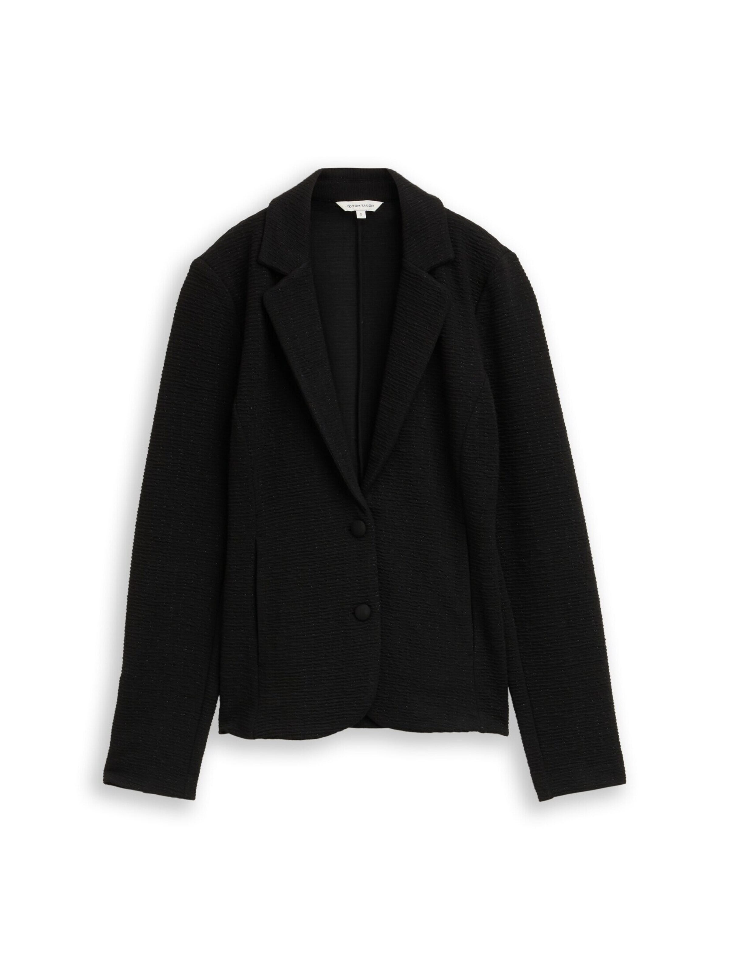 TOM TAILOR Blazer in Schwarz: Vorderseite