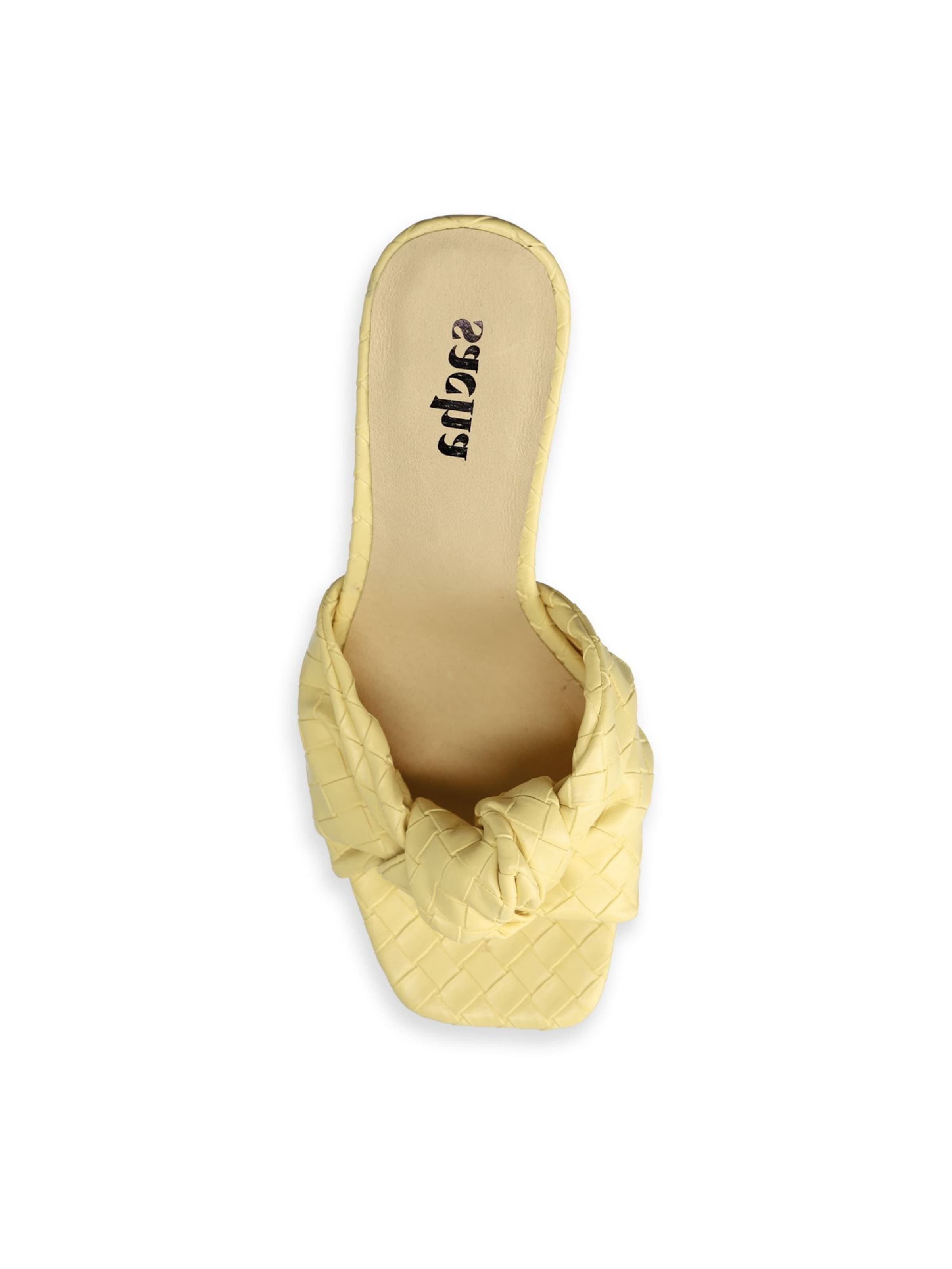 Sandales SACHA en jaune