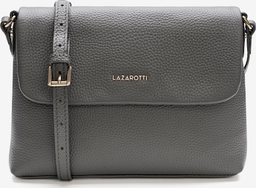 Lazarotti Crossbody Bag 'Bologna' in Grey: front