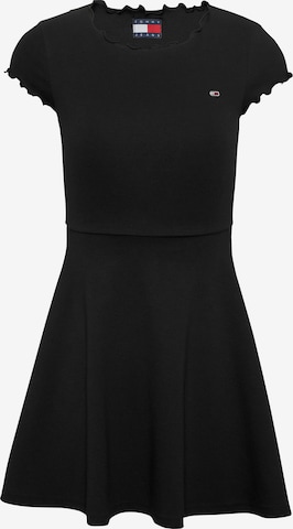 Tommy Jeans Kleid in Schwarz: Vorderseite