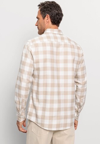 OLYMP Regular fit Button Up Shirt in Beige
