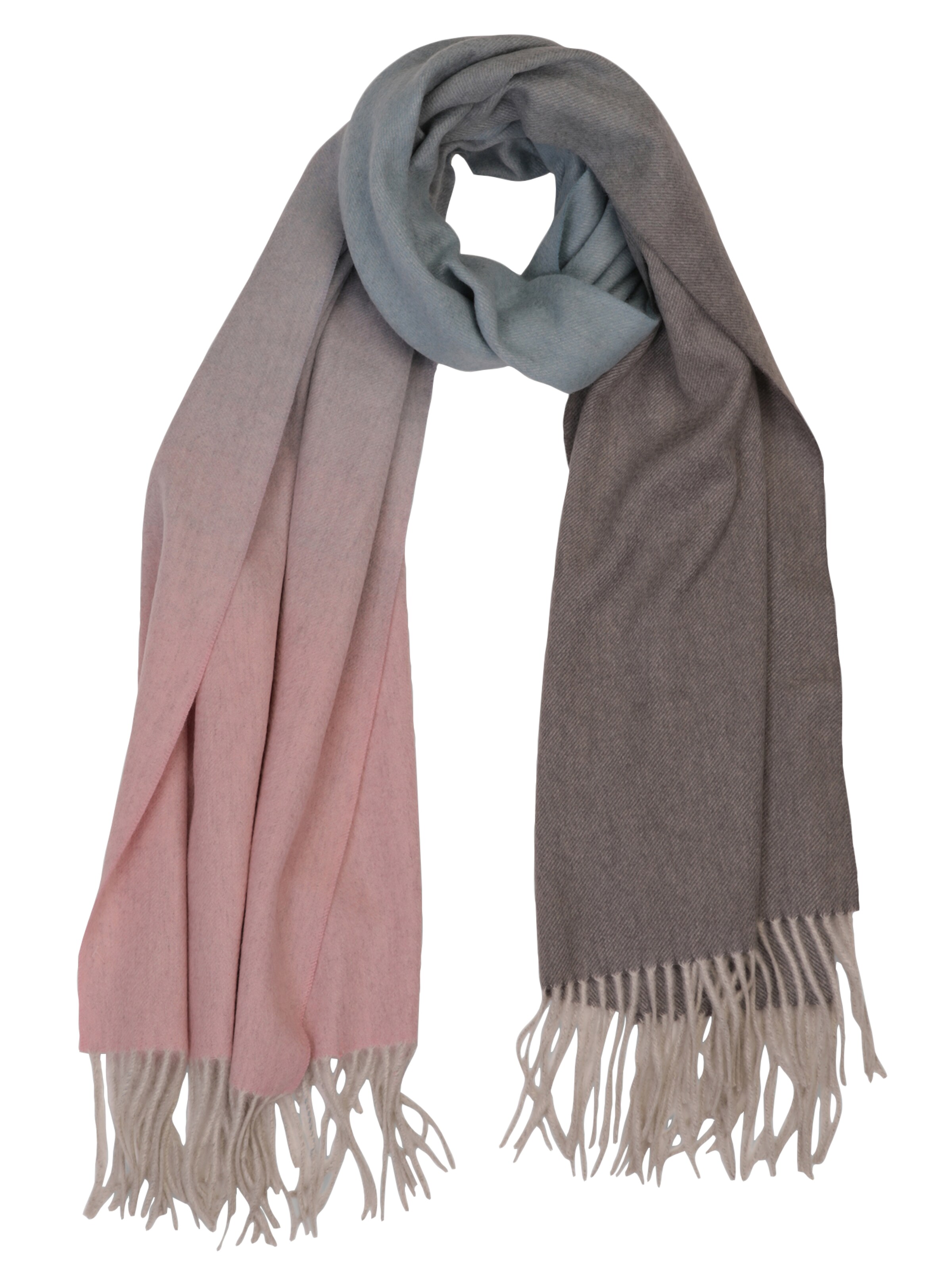 Sciarpa di CASH-MERE.CH in colori misti: frontale