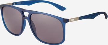 Lunettes de soleil PUMA en bleu : devant