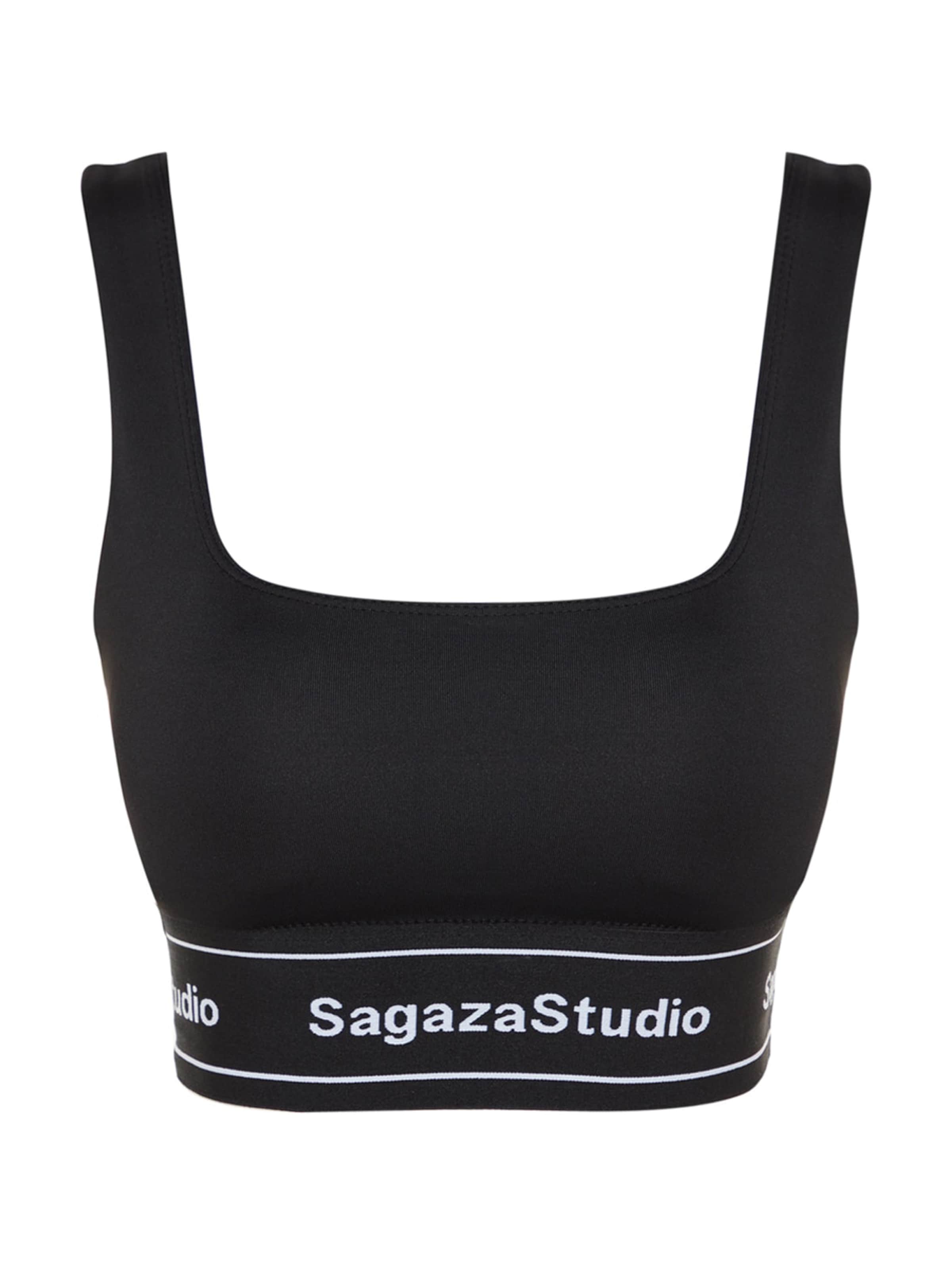 Trendyol Bustier Urheilurintaliivit värissä musta: etupuoli