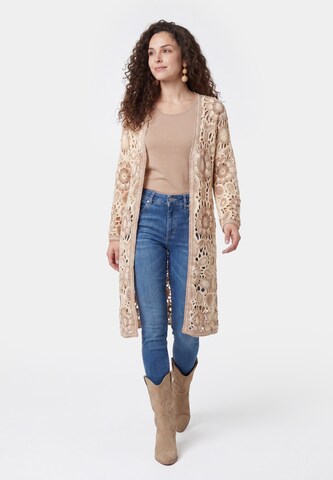 usha FESTIVAL Gebreid vest in Beige