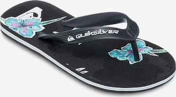 QUIKSILVER Open schoenen 'Molokai Art 25' in Zwart: voorkant