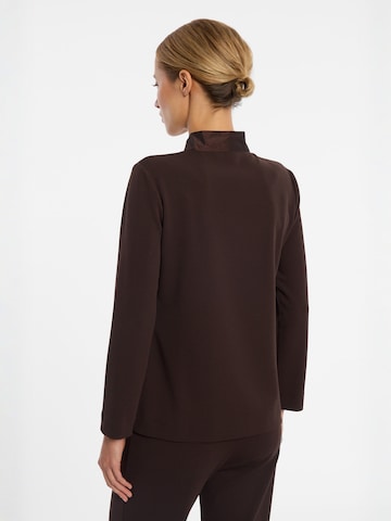 Ana Alcazar Top 'Emira' in Brown