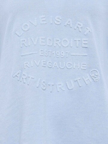Zwillingsherz Свитшот 'Love is Art' в Синий