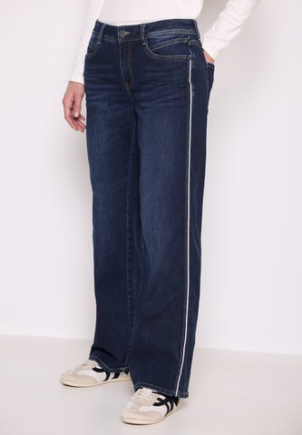 Street One Studio Wide leg Jeans in Blue: front
