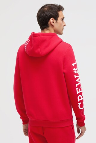 CAMP DAVID Sweatshirt in Red