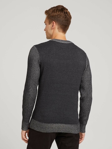 TOM TAILOR Pullover in Grau