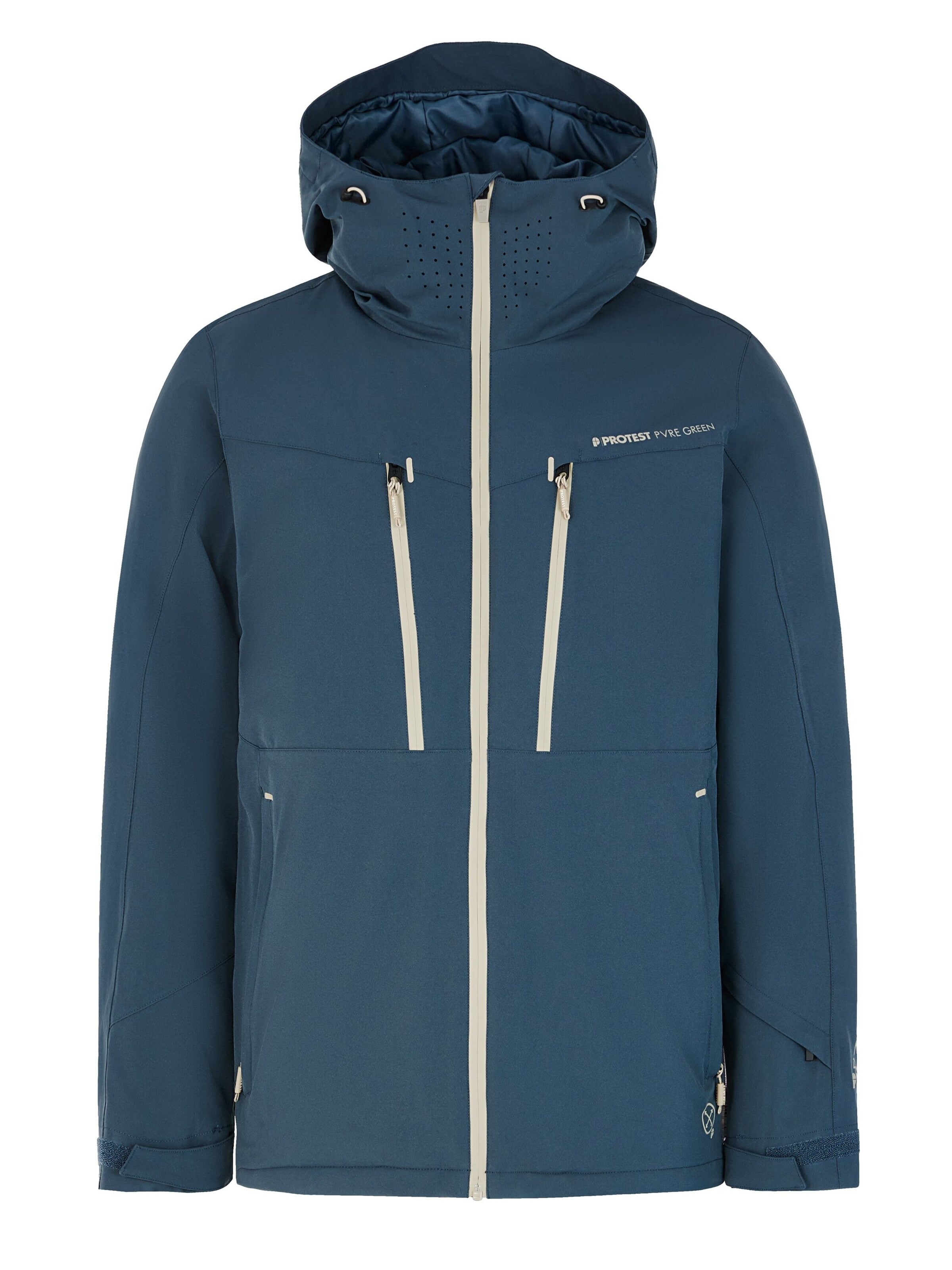 PROTEST Sportjacke 'PRTTIMOTHY'‌‌‌‌‌‌‌‌ in Blau: Vorderseite