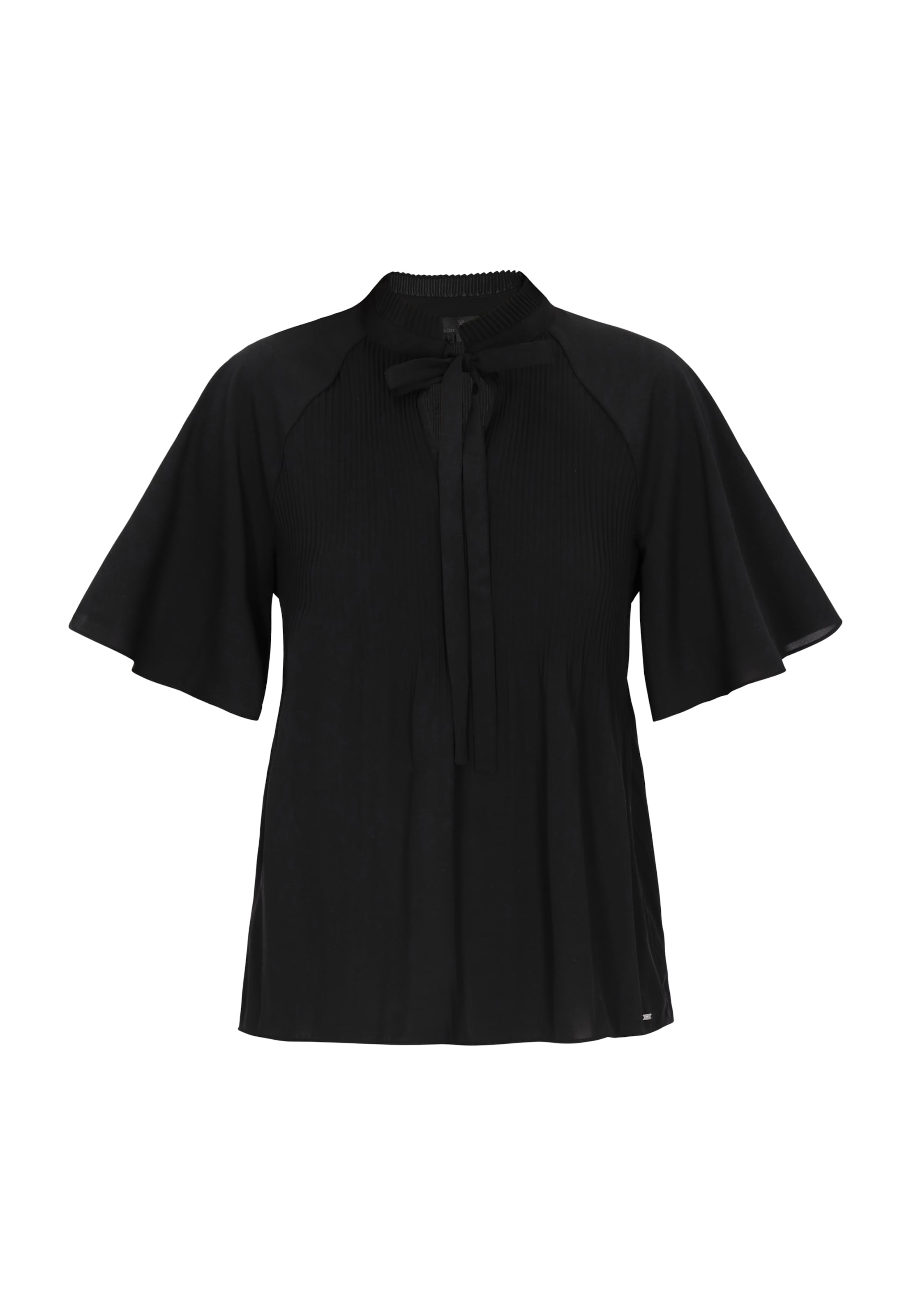 DreiMaster Klassik Bluse 'Classic Look' i sort: forside