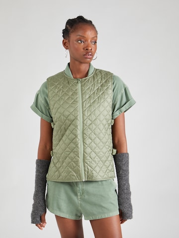 Gilet 'SONDALO' Max Mara Leisure en vert : devant