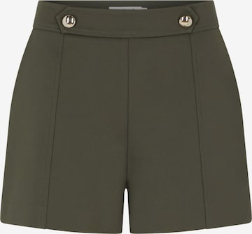 regular Pantaloni di NAF NAF in verde: frontale