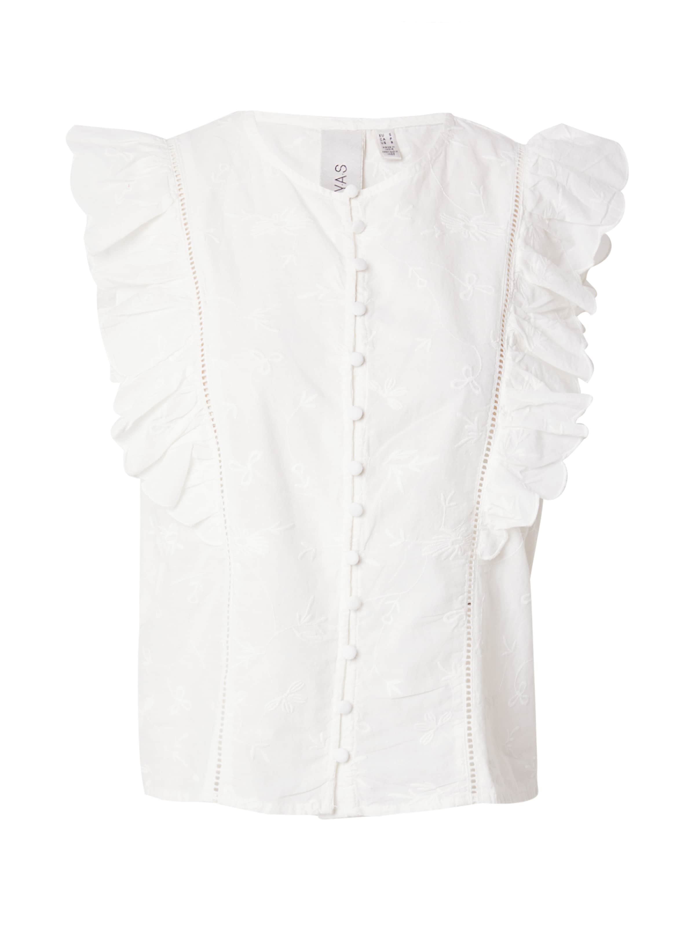 YAS Блузка 'YASFELIRA' в Белый: спереди