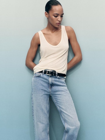 Regular Jean 'MATILDA' MANGO en bleu